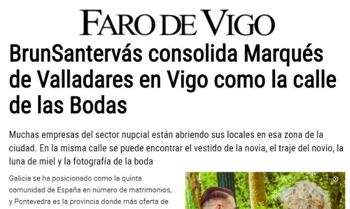 BrunSantervás en Faro de Vigo
