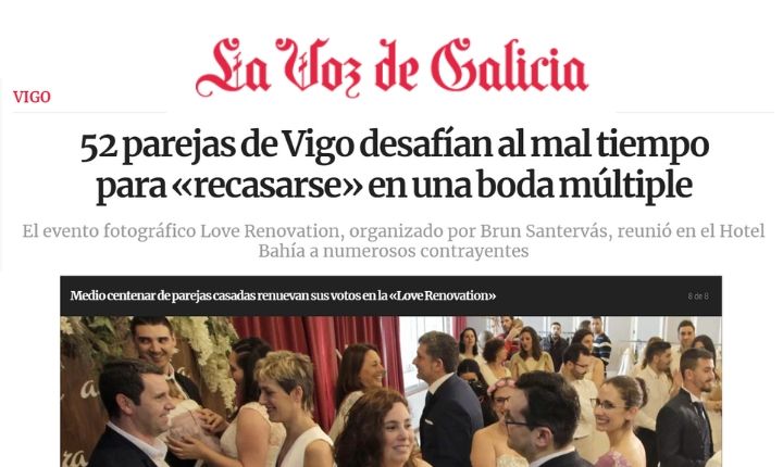 Love Renovation en La Voz de Galicia