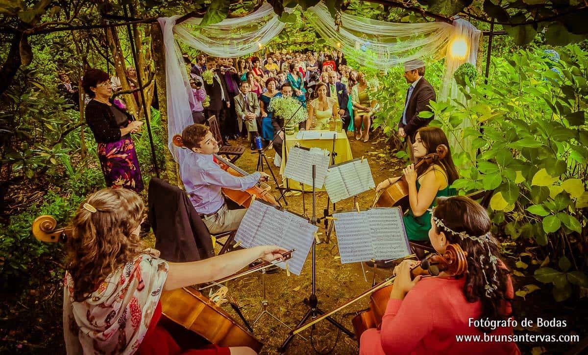 Boda civil en el Pazo Quinteiro da Cruz.