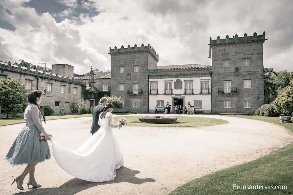 Boda en el pazo de Castelo o Quiñones