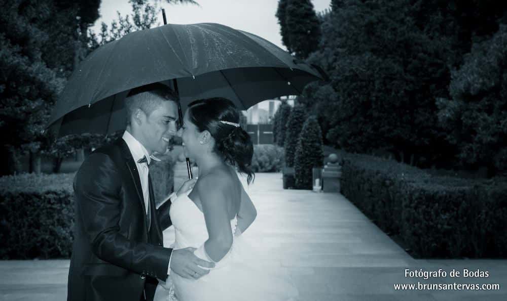 Dia de boda lluvioso