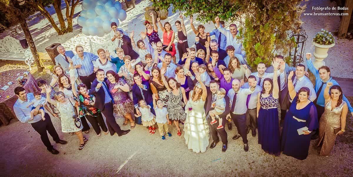 Foto de invitados de boda