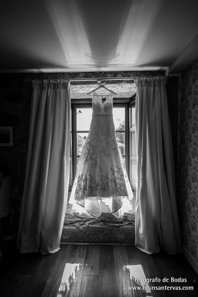 Foto vestido de novia.