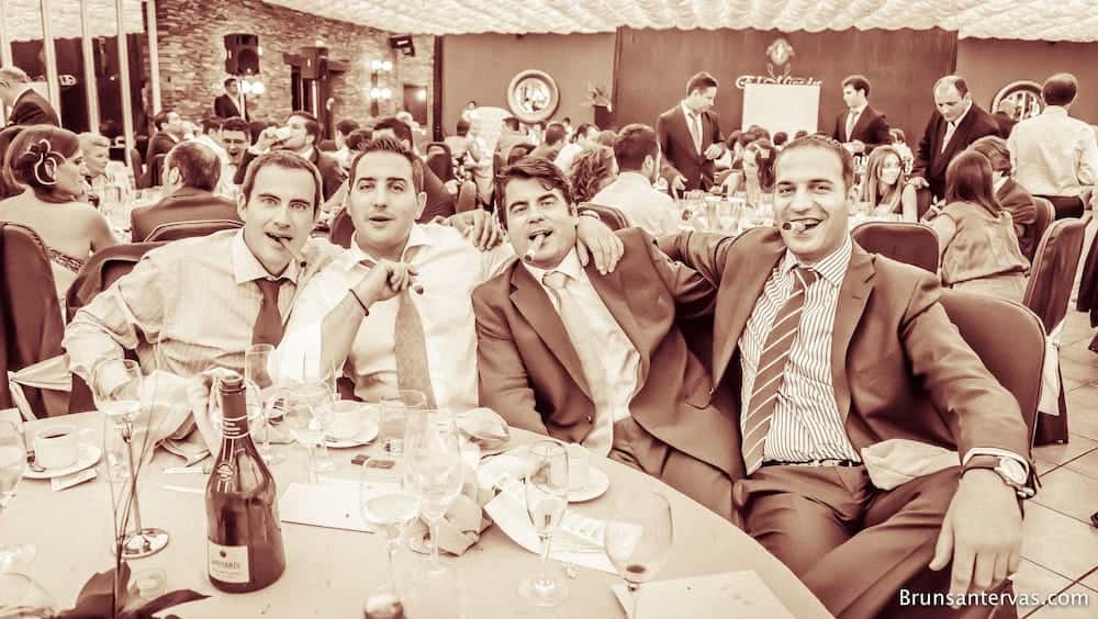 Friends in a wedding...