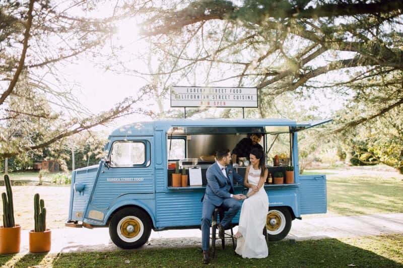 Impresionantes los FoodTrucks en la boda !