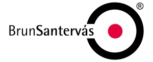Logotipo veinte aniversario BrunSantervás