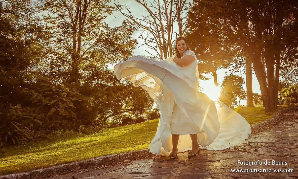 Ole, ole, ole para el vestido de la novia!!!