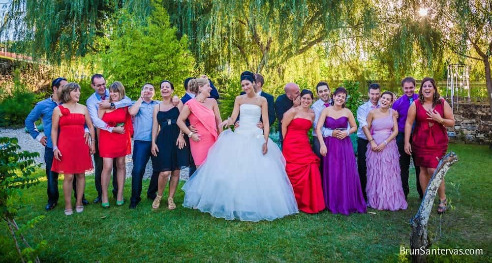 Pero qué le estarán diciendo estos chicos a sus mujeres!