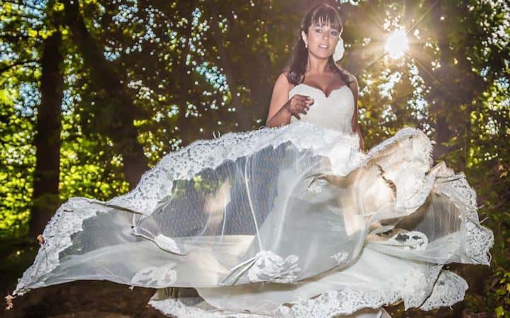 Posado novia en estertores