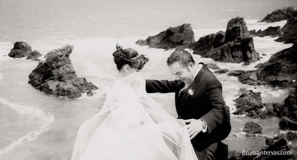 Posados con los novios espectaculares