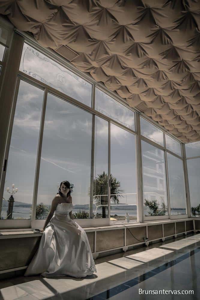 Posados de boda donde el sol no es un problema