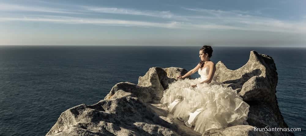 Postboda en las Islas Cies.