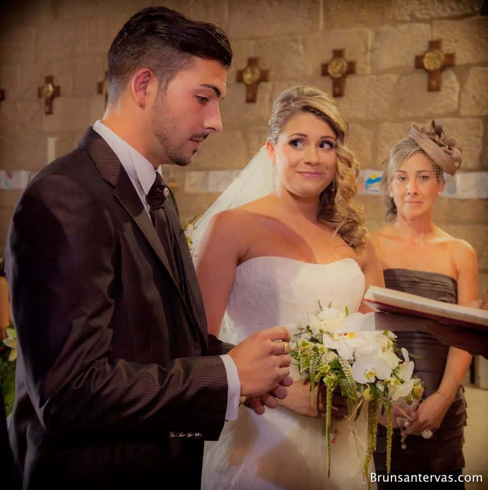 Que estaría pensando la novia 