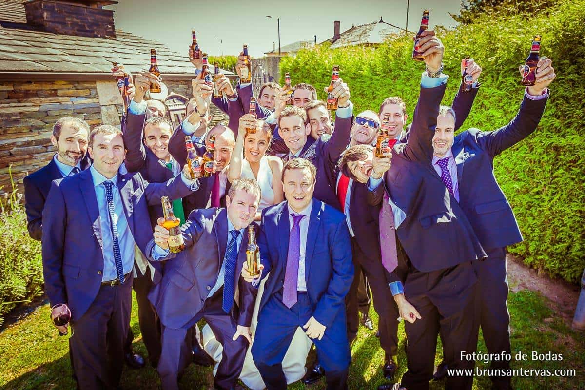 Un brindis por los novios!!!