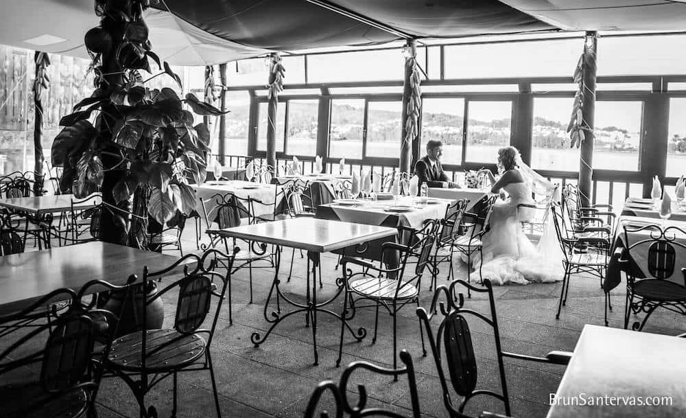 Un restaurante vacío sólo