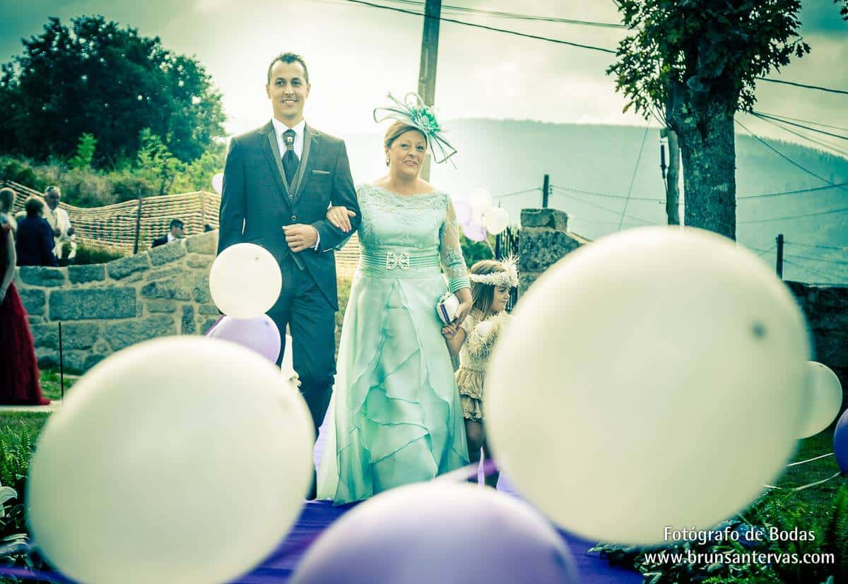 Una decoracion diferente para el si quiero de los novios.