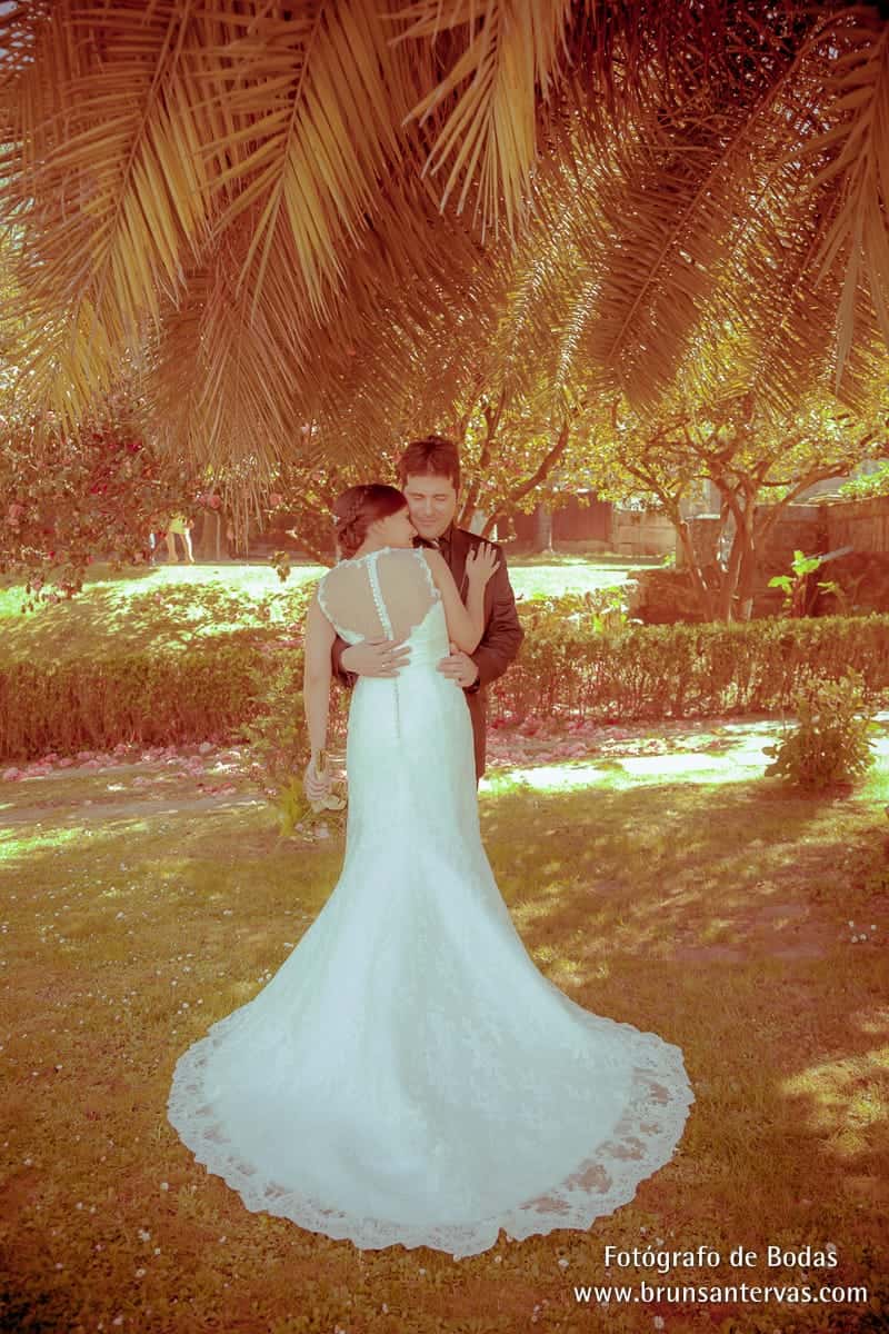 novios-pareja-posado-palmera-brunsantervas-fotografo-bodas-galicia