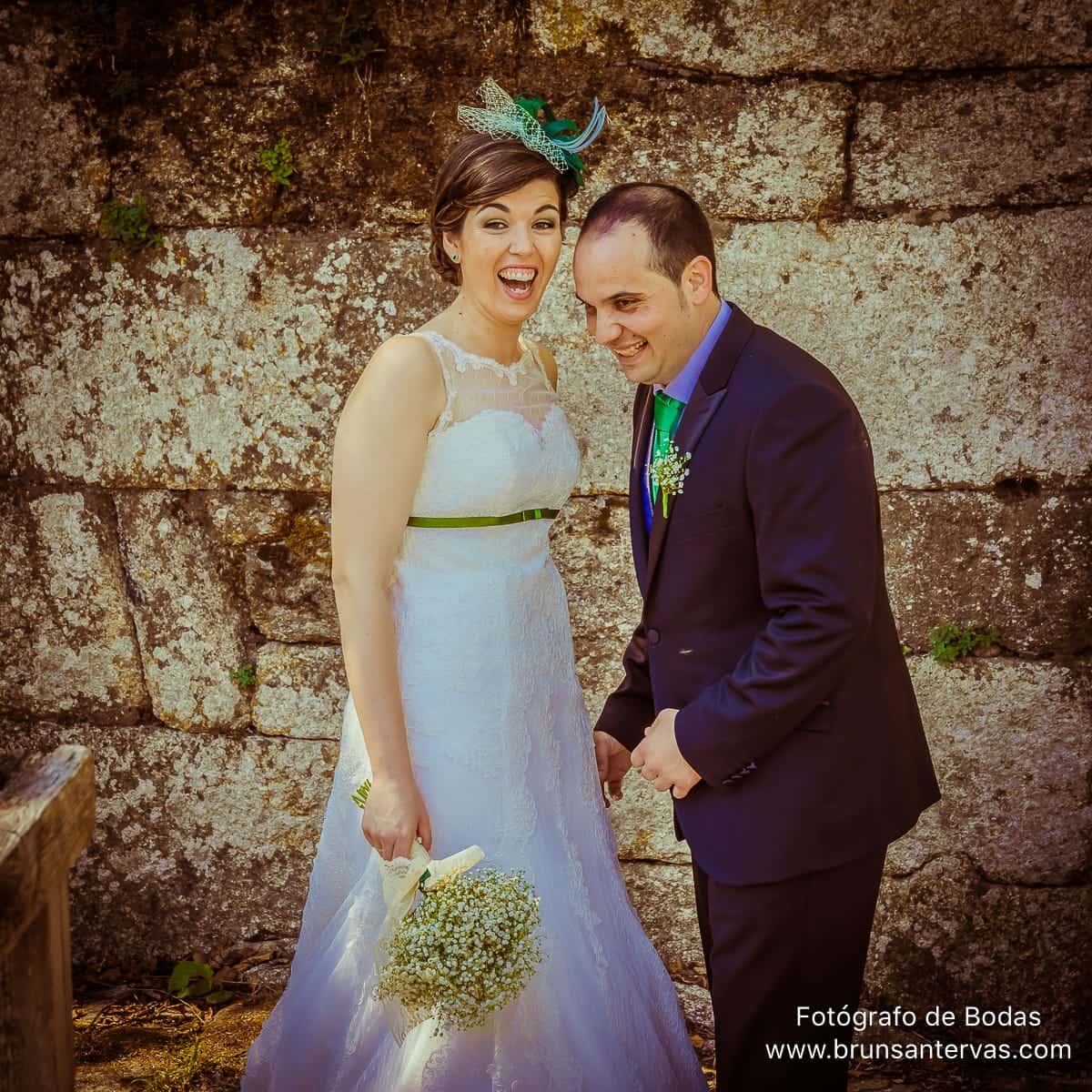 posado novios boda divertido diferente brunsantervas